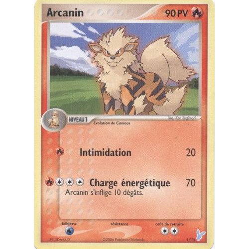 Pokemon - Arcanin - Kit Dresser Série 1 Negapi - 90pv - 1/12
