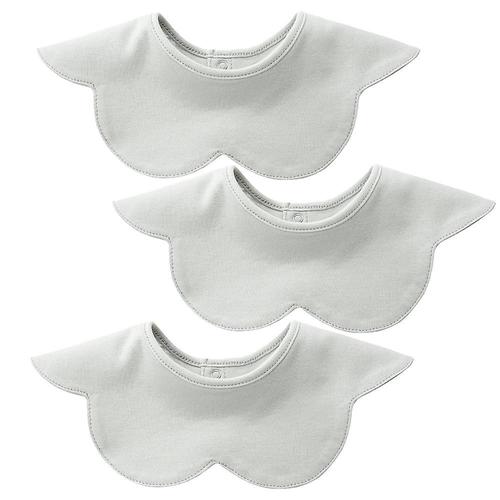 Bavoirs Bandana Bébé Bave Pour Bave Et Dentition Coton Absorbant Pour Garçon Fille Gris