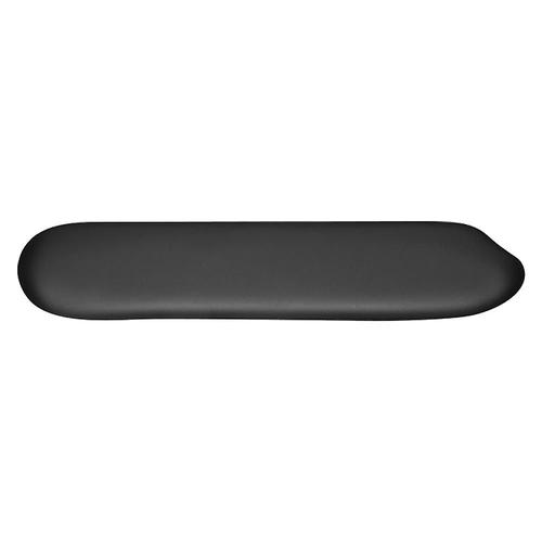 Support de repose-poignet pour clavier et tapis de souris, avec rembourrage confortable en gel de silice à mémoire de forme, antidérapant, noir