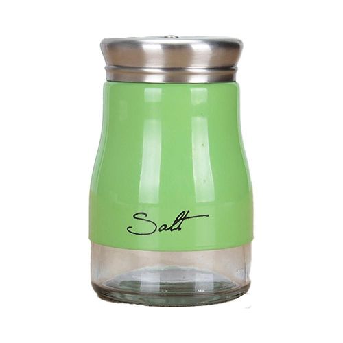 Salière Et Poivrière En Acier Inoxydable Avec Fond En Verre, Accessoires De Cuisine Modernes