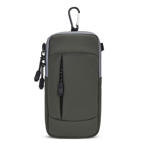 Sac De Bras De Téléphone Portable De Course D'unité Centrale Sac De Poignet Diagonale À Une Épaule Pour Hommes Équipement De Fitness Vert