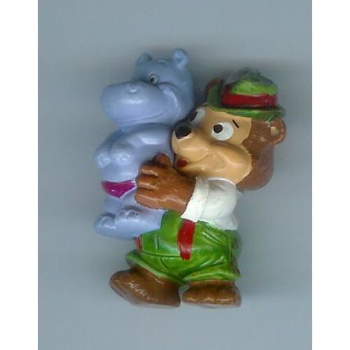 Kinder - Ours Bavarois À La Fête Foraine - Série Allemande "Top Ten Teddies" Gustl Glückspilz