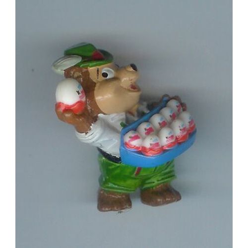 Kinder - Ours Bavarois À La Fête Foraine - Série Allemande "Top Ten Teddies" Emil Eiermann