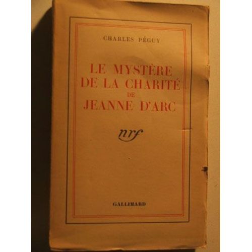 Le Mystere De La Charite De Jeanne D Arc
