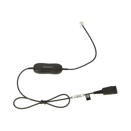 Jabra GN1210 - Câble pour casque micro - Déconnexion rapide mâle pour RJ-9 mâle - 80 cm