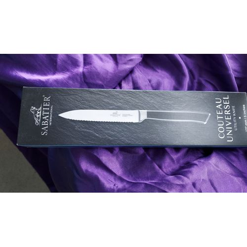 Couteau Universel Sabatier Lion 127 Mm Neuf Avec Emballage Pour Fruits, Légumes Etc