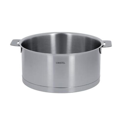 Cristel - Casserole Strate Amovible Inox Ø14 Cm - Gris