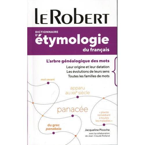 Dictionnaire D'étymologie Du Français