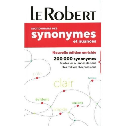 Dictionnaire Des Synonymes Et Nuances Poche +