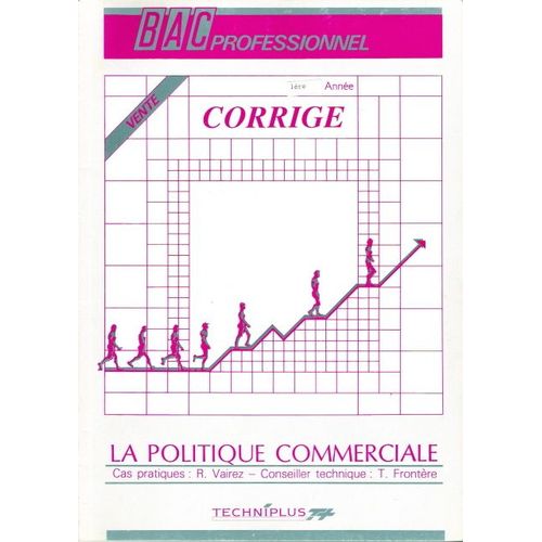 La Politique Commerciale - Bac Pro 1 - Corrigé
