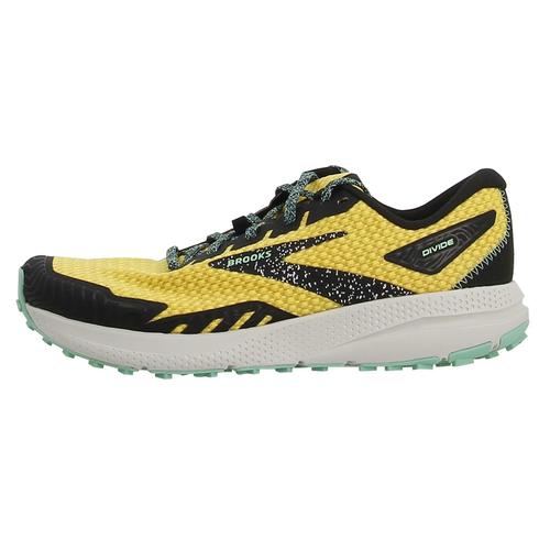 Chaussures Running Trail Brooks Divide Jaune