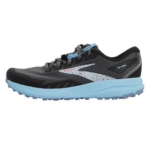Chaussures Running Trail Brooks Divide Gris Anthracite Foncé