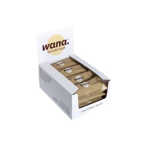 Boîte Waffand'cream Bar (12x43g)|Chocolate Gianduja Cream|Barres Protéinées|Wana 