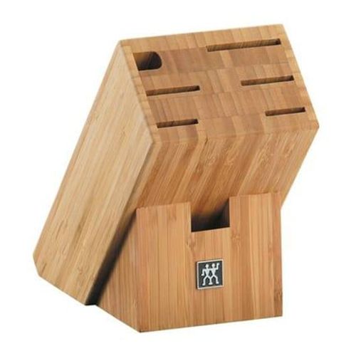 Zwilling - Bloc Vide Bambou Couteaux Et Fusil - Marron