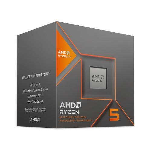 AMD Ryzen 5 8600G - 4.3 GHz - 6 curs - 12 fils - 16 Mo cache - Socket AM5 - Box