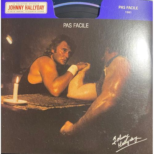 Johnny Hallyday - Pas Facile 1981 - Cd Album