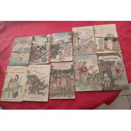 Les Contes Du ''Vieux Japon" De L'Auteur Momotaro (10 Exemplaires) En Édition Originale Éditée Sur Papier Japonais De Luxe.