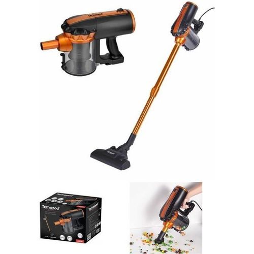 Aspirateur Balai 2en1 500mL 600W Techwood Orange Balai à main