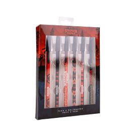 Stranger Things - Pack De 6 Stylos À Bille Stranger Things