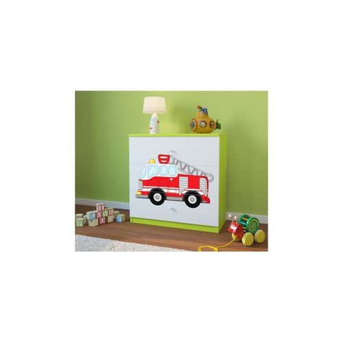 Commode Babydreams Verte Pompiers