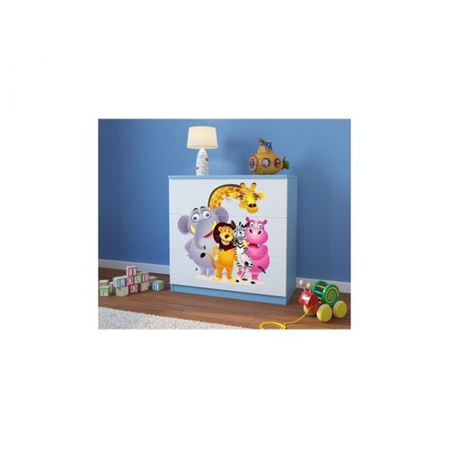 Commode Babydreams Bleue Zoo