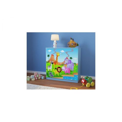 Commode Babydreams Bleue Safari