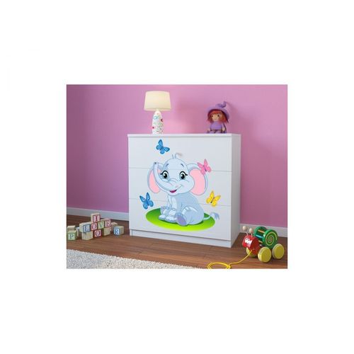 Commode Babydreams Éléphant Bleu