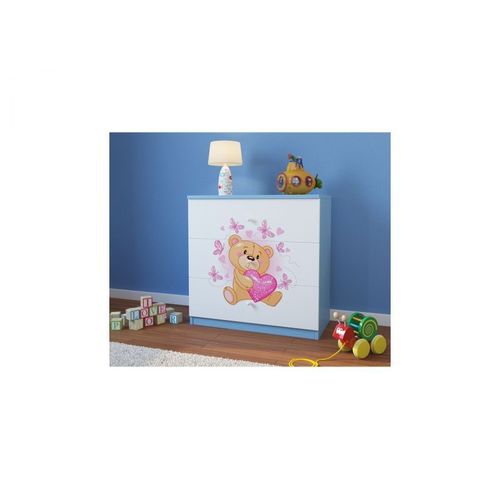 Commode Bleue À Papillons Babydreams
