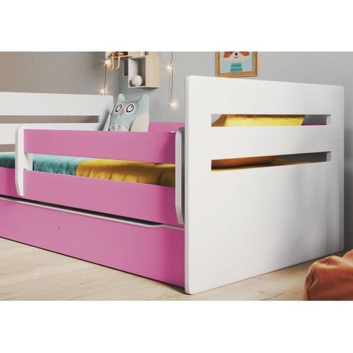 Lit Rose De Tom Sans Tiroir, Sans Matelas 160/80