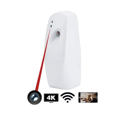 Désodorisant Caméra Ultra HD 4K wifi