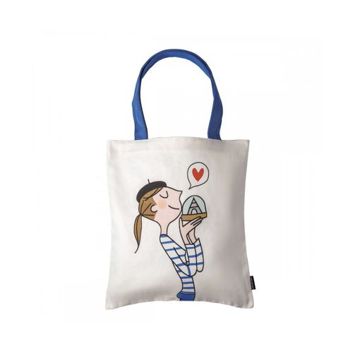 Tote Bag En Coton Parisienne