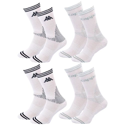 Chaussettes Femme Kappa 4 Paires Premium Crew 2287bl