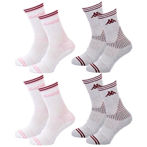 Chaussettes Femme Kappa 4 Paires Premium Crew 2287ass