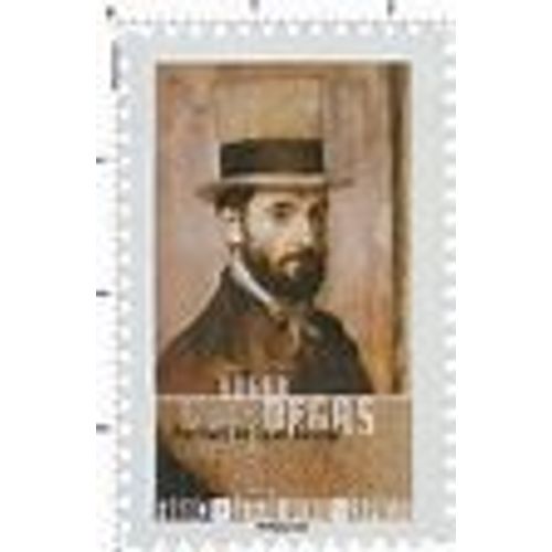 Timbre Edgar Degas Portrait De Léon Bonnat 2016