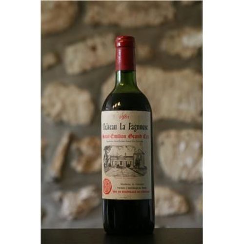 Vin Rouge, Château La Fagnouse 1981