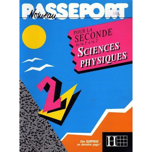 Nouveau Passeport Pour 2eme Scientifique