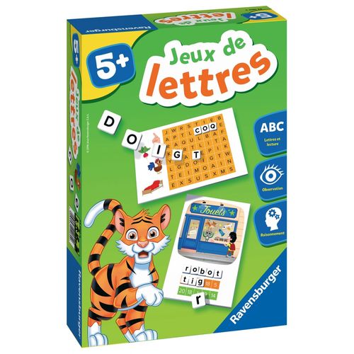 Jeux De Lettres - Jeu Éducatif - Initation À La Lecture