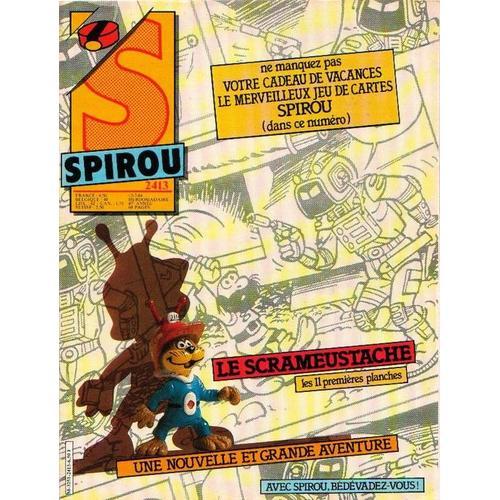 Spirou  N° 2413 : Grand Fabulaire Du Petit Peuple   Par Dubois Et Hausman /  Jojo En Strips / Watch Gallery / Bobul Et Schnouf Par Counhaye /