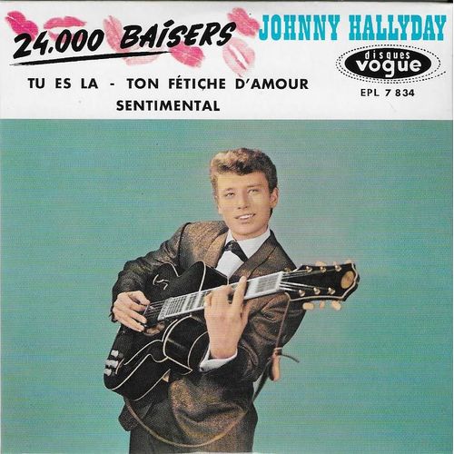 24.000 Baisers / Tu Es Là / Ton Fétiche D'amour / Sentimental [Cd Vinyl Replica Disc Edition]