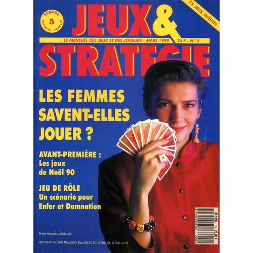 Jeux Et Stratégie Nouvelle Formule N° 5 : Les Femmes Savent-Elles Jouer ?