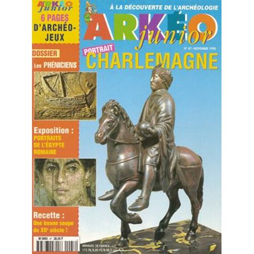 Arkéo Junior  N° 47 : Charlemagne