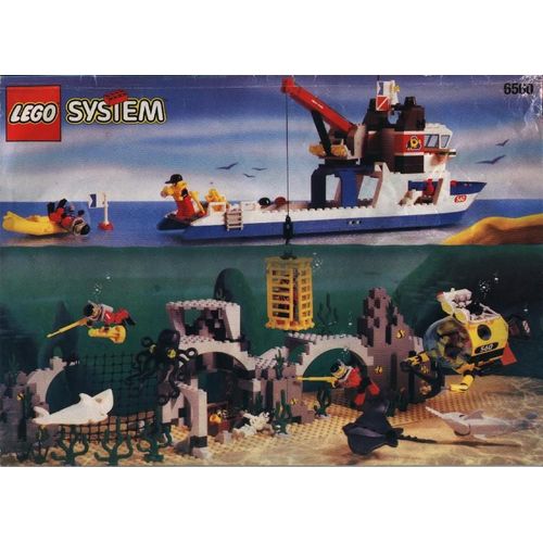LEGO System 6560 : Equipe d'exploration sous-marine (thème ville)