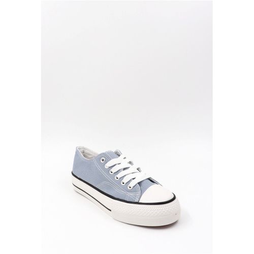 Basket En Toile Bleu Femme Via Giulia Taille