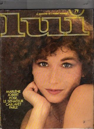 Lui  N° 180 : Marlène Jobert Nue