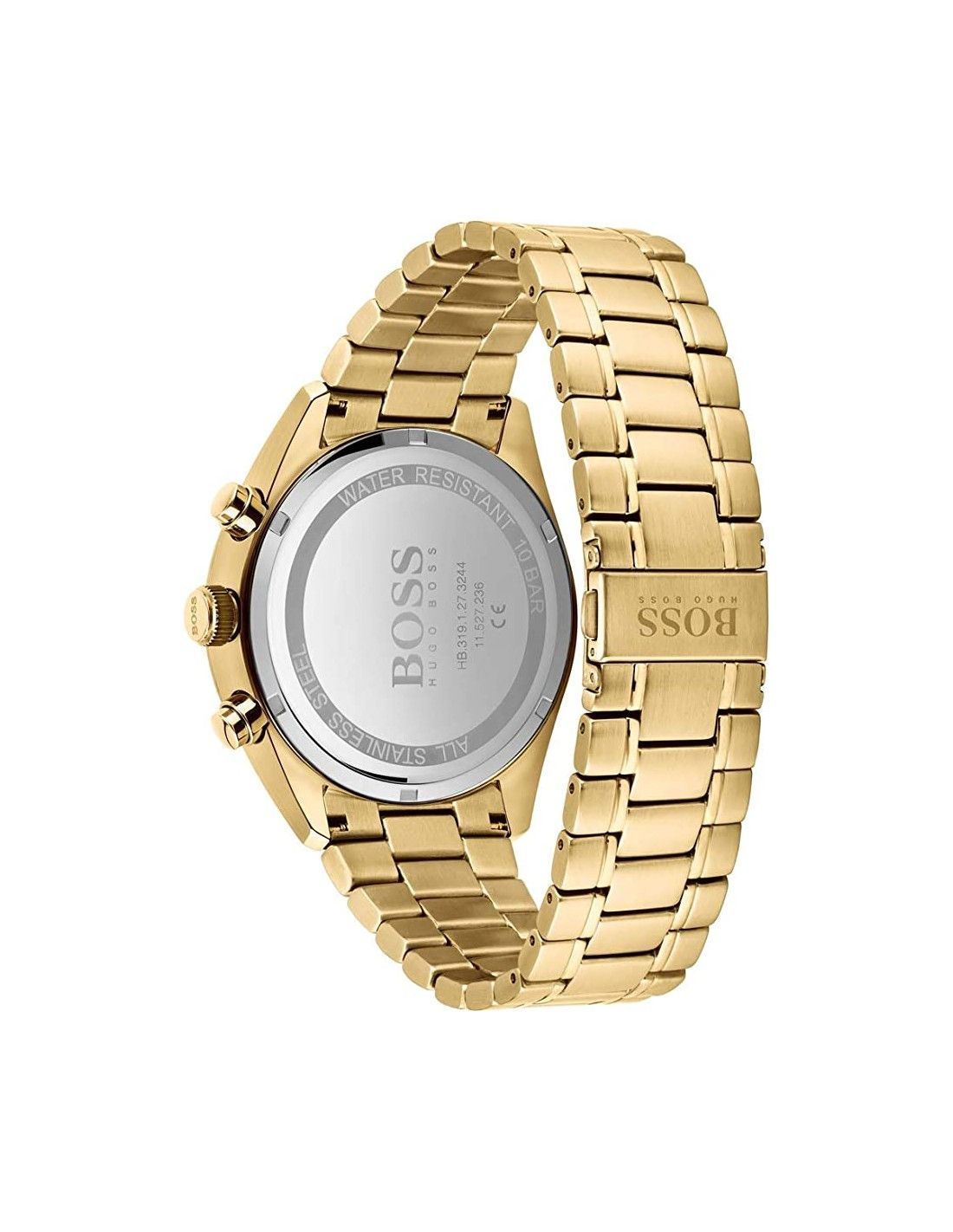 Montre Homme Hugo Boss Champion 1513848 bracelet acier doré jaune