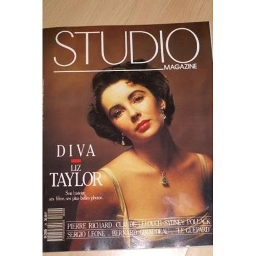 Studio Magazine  N° 20 : Diva Liz Taylor