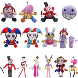 L'incroyable cirque numérique poupées en peluche Pomni peluches peluches  jouets cadeaux d'anniversaire décoration de la maison