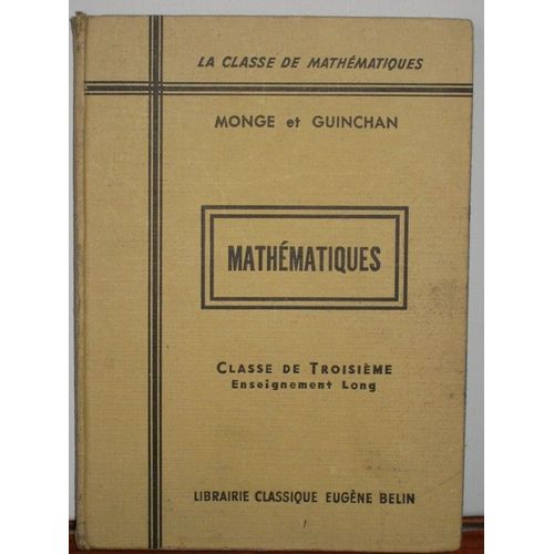 Mathematiques Classe De Troisieme