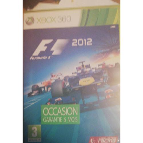 Jeux Xbox 360 F1 2012