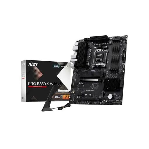 MSI PRO B850-S WIFI6E carte mère AMD B850 Emplacement AM5 ATX
